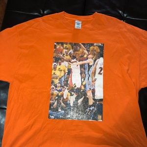 Baron Davis Dunking On Andrea Kirilinko Shirt